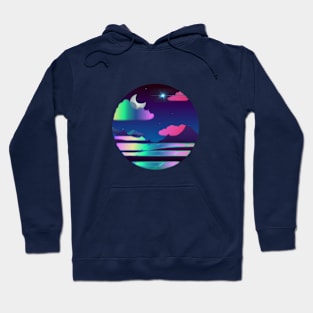 Polychromatic Night Life Hoodie